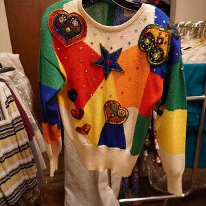 Beautiful colorful sweater